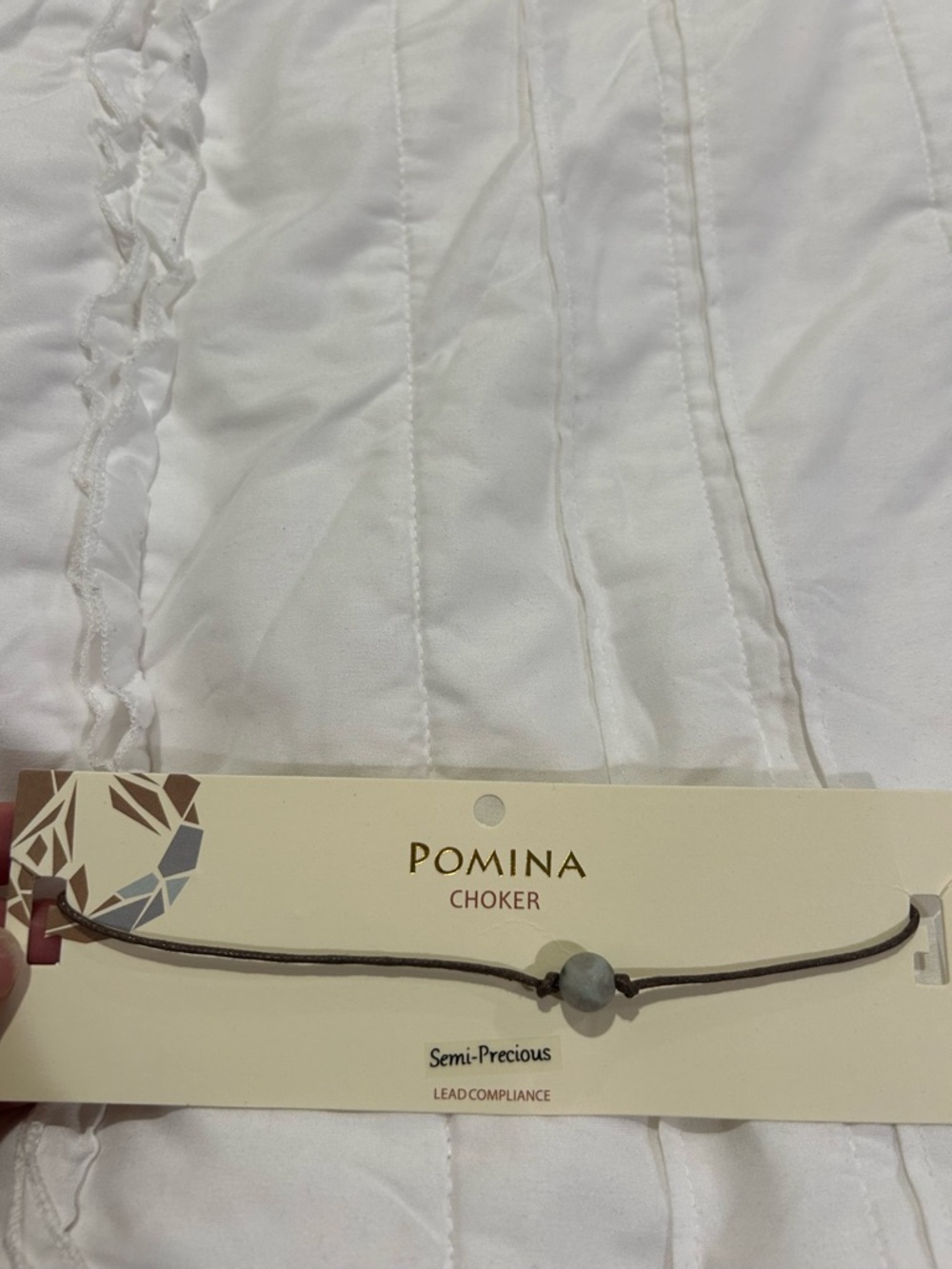 Four Choker Set - includes 2 Francesca’s, 1 double choker and 1 cord with stone. - Picture 5 of 9